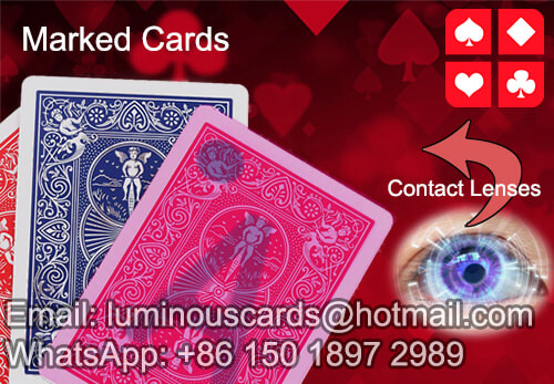 cheating poker cards contact lenses
